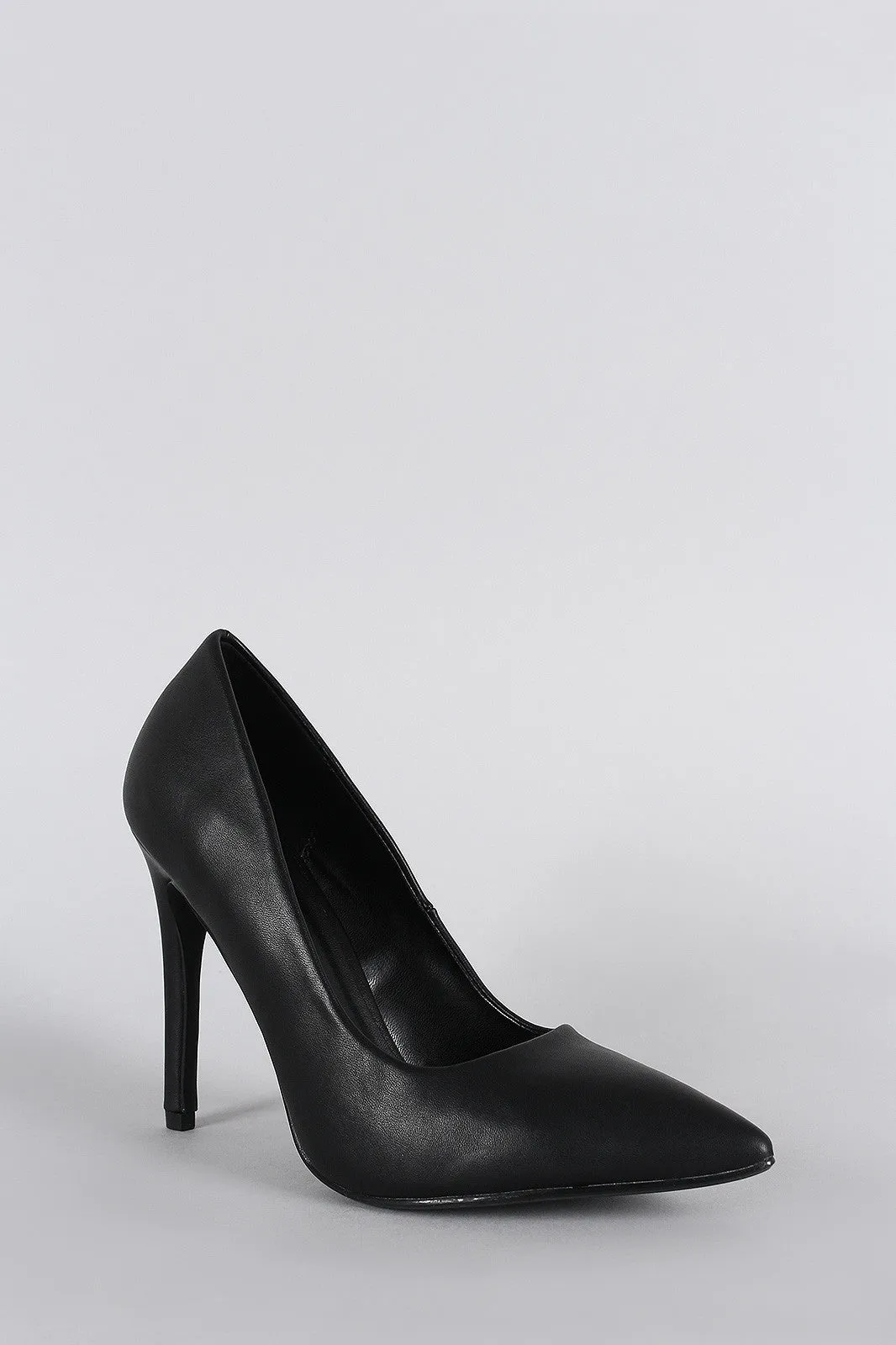 Delicious Simple Pointy Toe Stiletto Pump