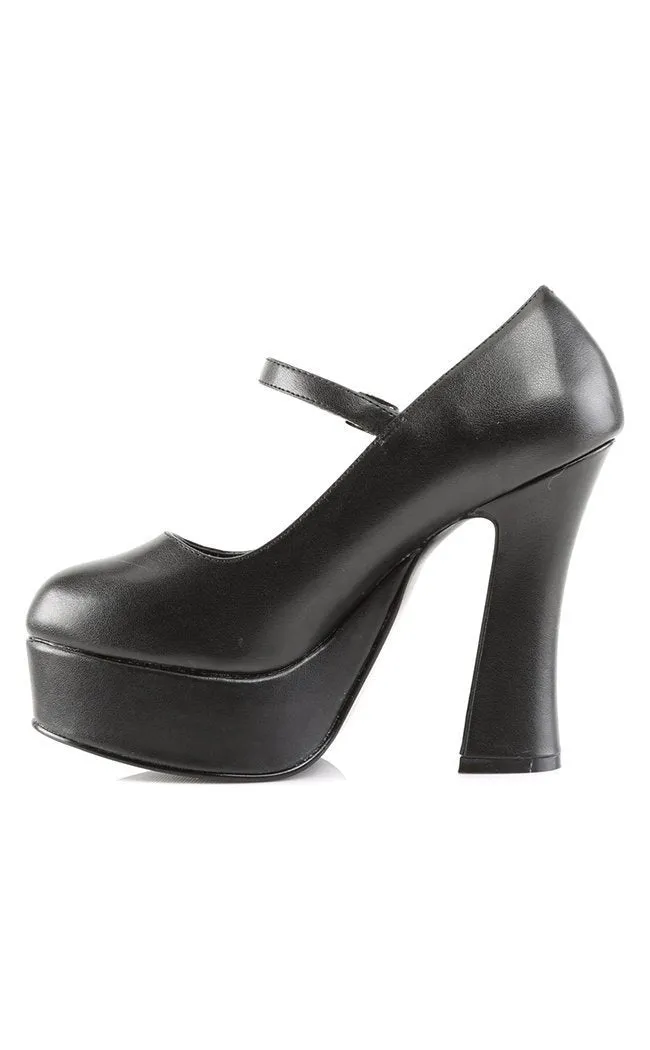 DOLLY-50 Black Mary Jane Shoes (Au Stock)