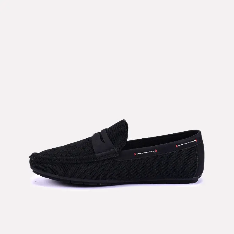 Dorian Black Classic Penny Loafers 0130834