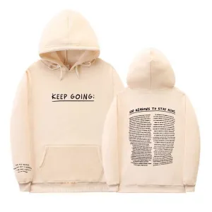 Drawstring Hooded Sweatshirt Hoodie