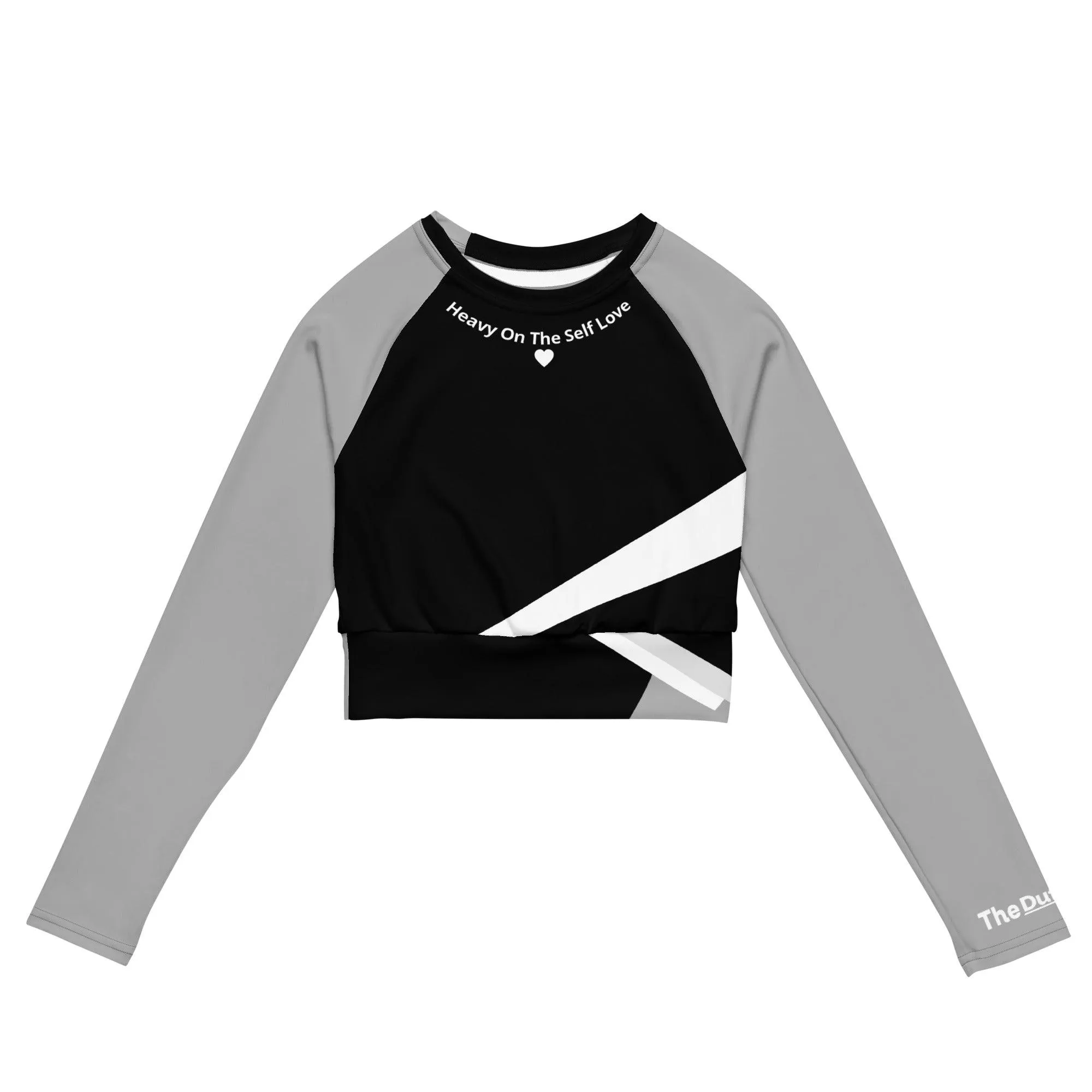 Duffle Empower -Self LOVE long sleeve crop top