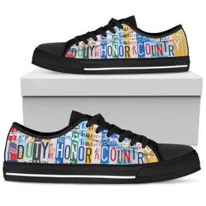 Duty Honor Country Low Top Shoes