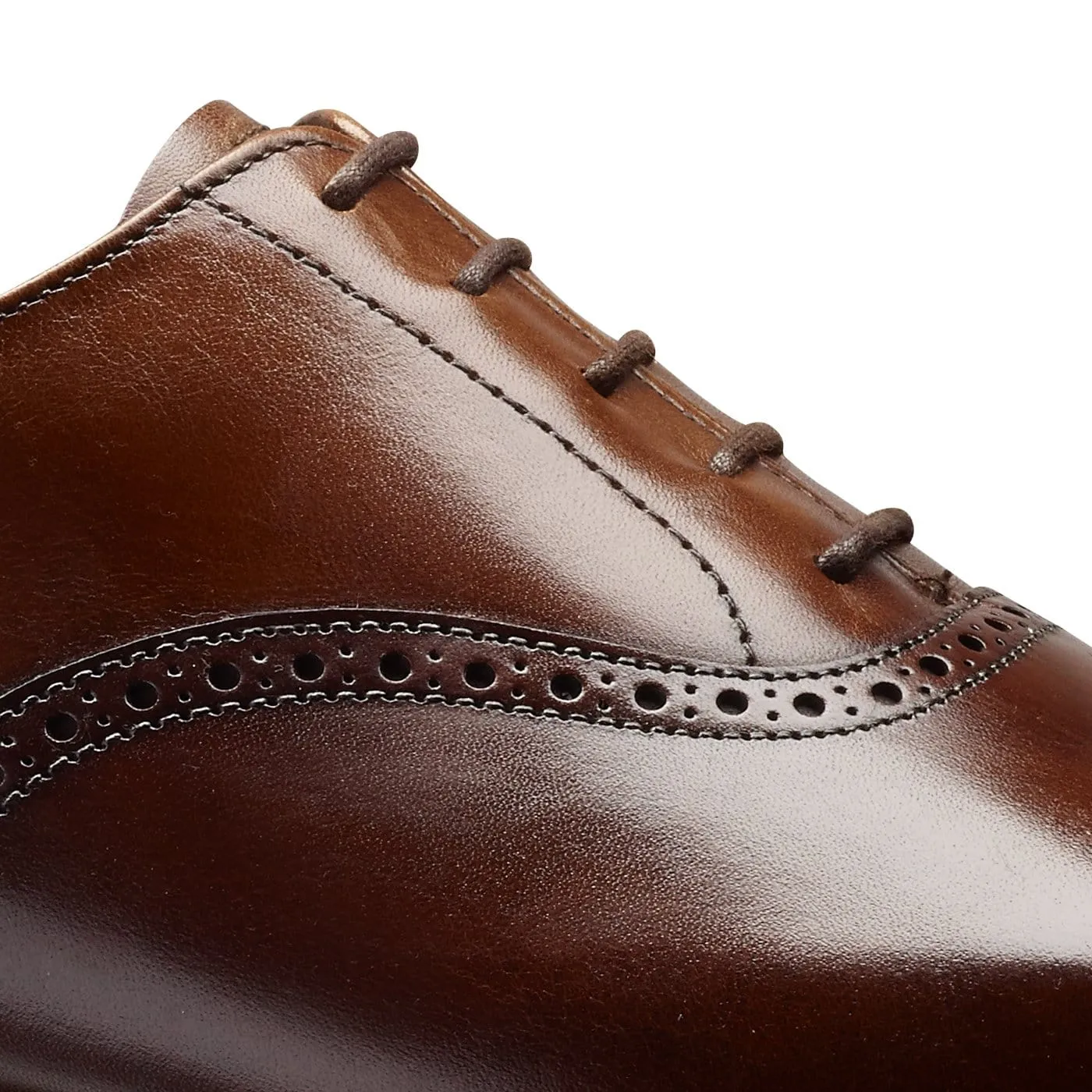 Edgware Dark Brown Burnished Calf