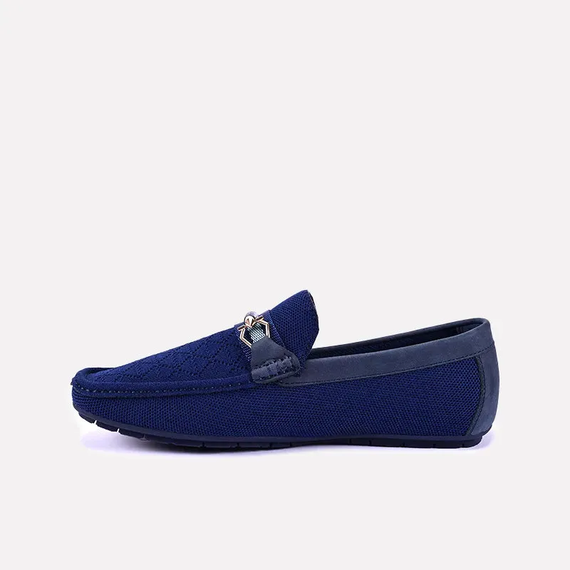 Ellis Blue Classic Loafers 0130823