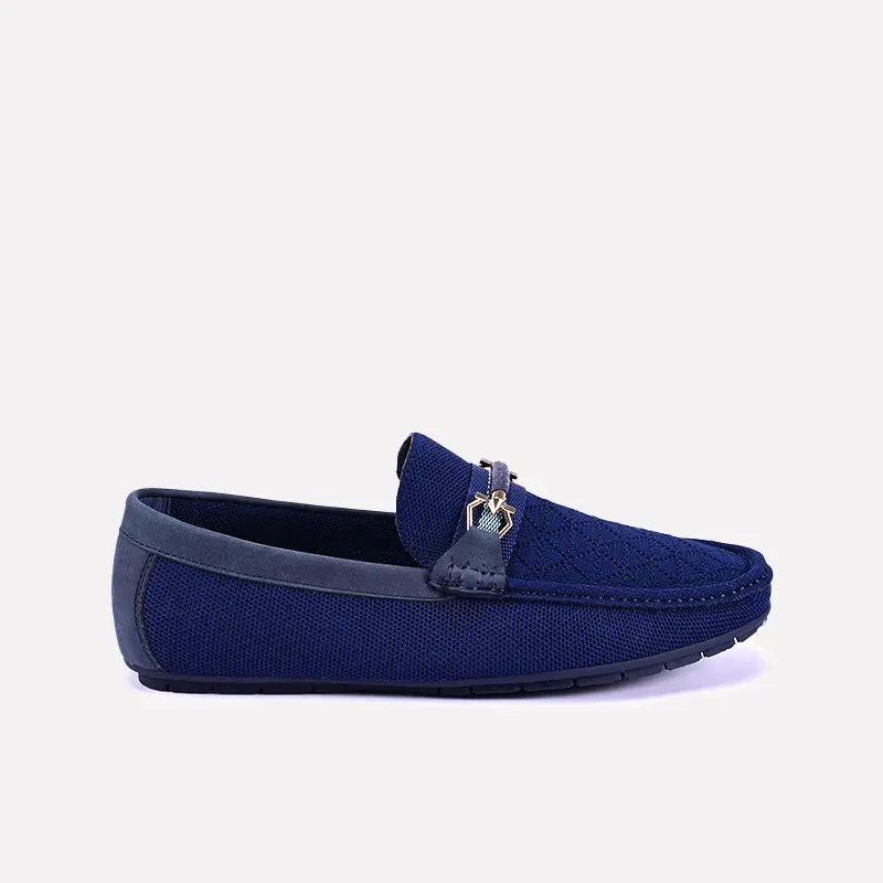 Ellis Blue Classic Loafers 0130823