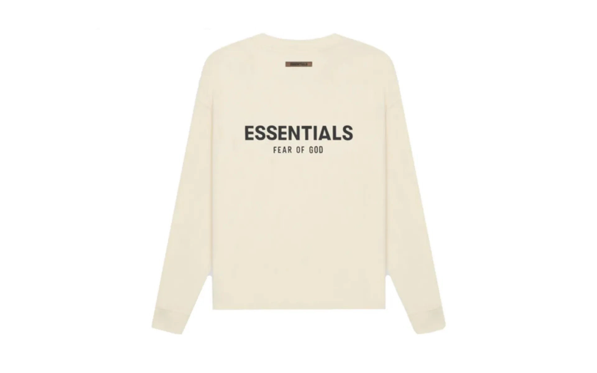 ESSENTIALS Long Sleeve T-shirt 'Cream' (SS21)