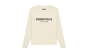 ESSENTIALS Long Sleeve T-shirt 'Cream' (SS21)