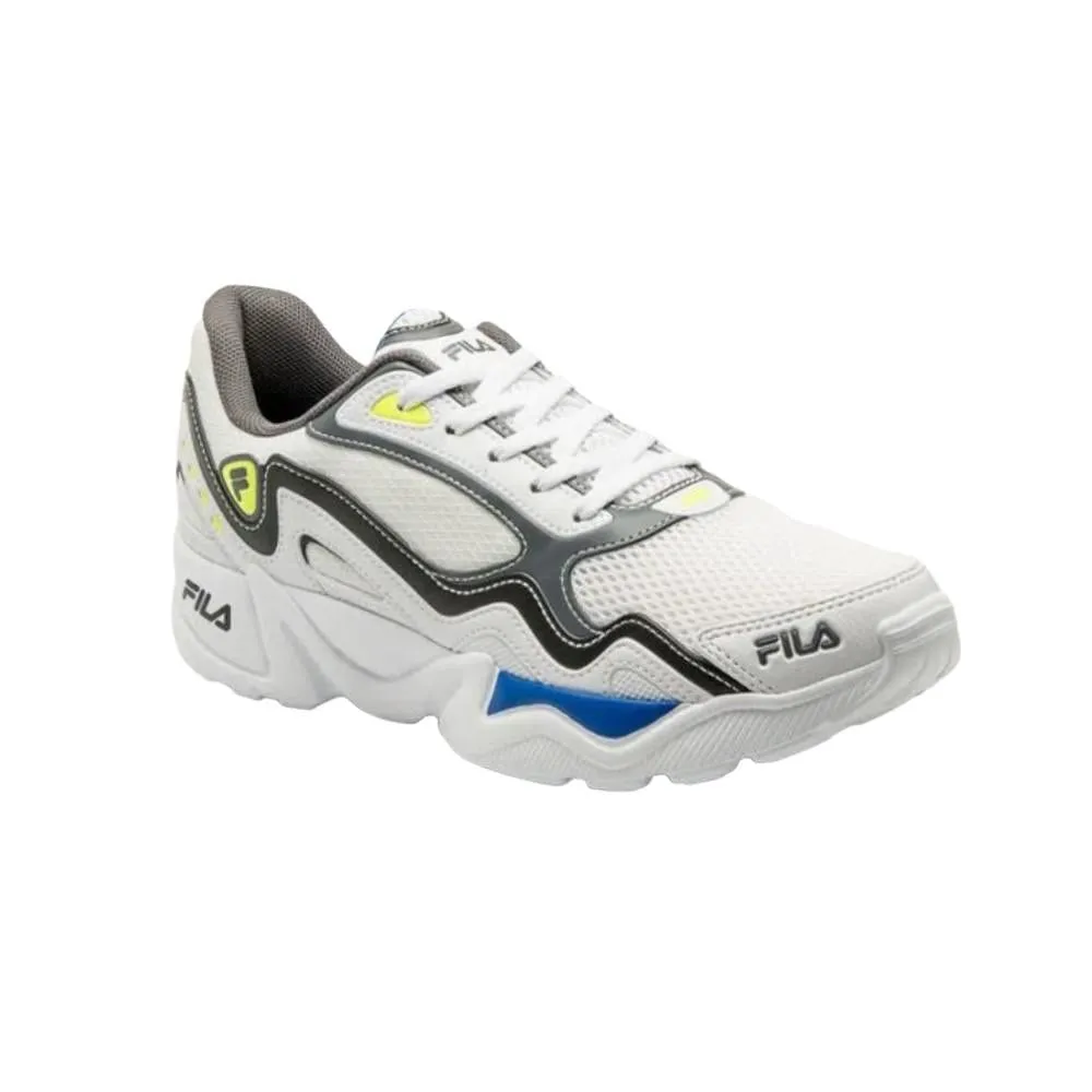 Fila Athleisure Masculino Interceptor White/Black/Soft_Lime