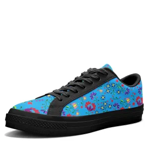 Fleur Indigine Ciel Aapisi Low Top Canvas Shoes Black Sole