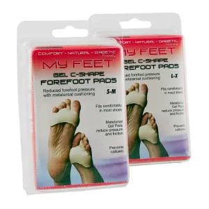 Gel C Shape Forefoot Pads - My Feet (1)