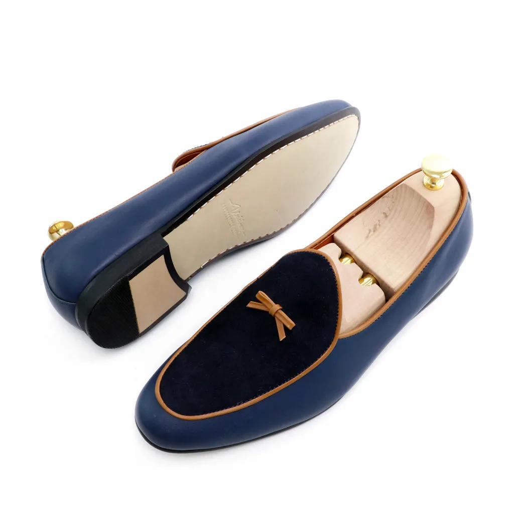 Ghent Belgian Loafers Royal Navy