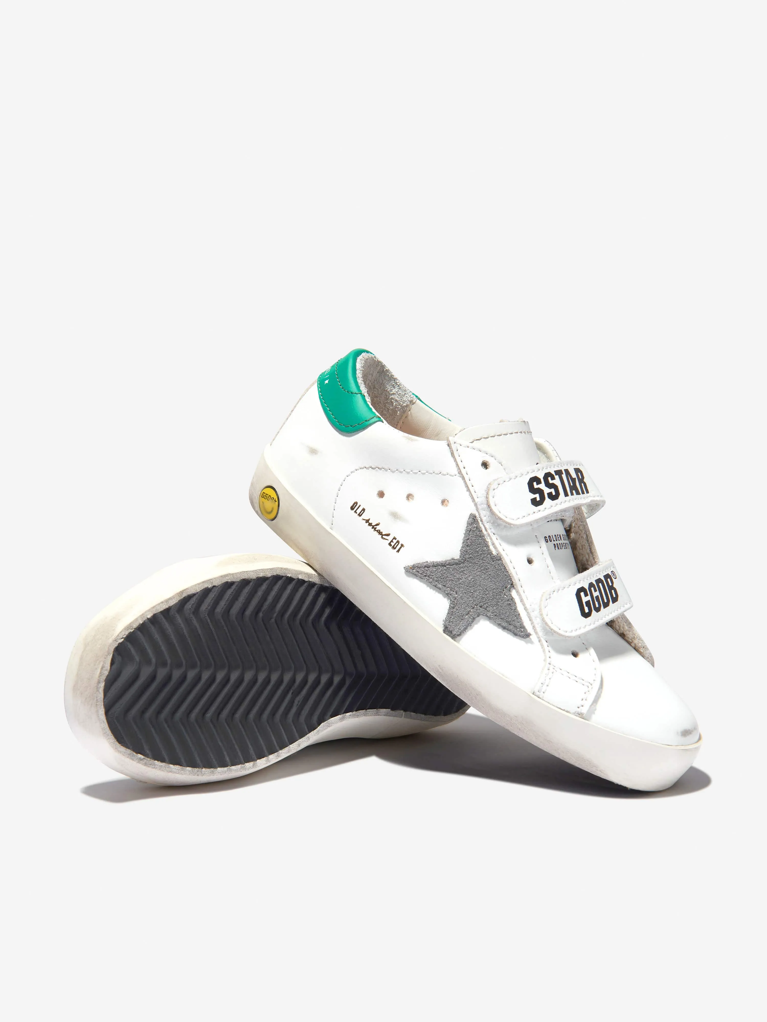 Golden Goose Unisex Leather Suede Star Old School Trainers