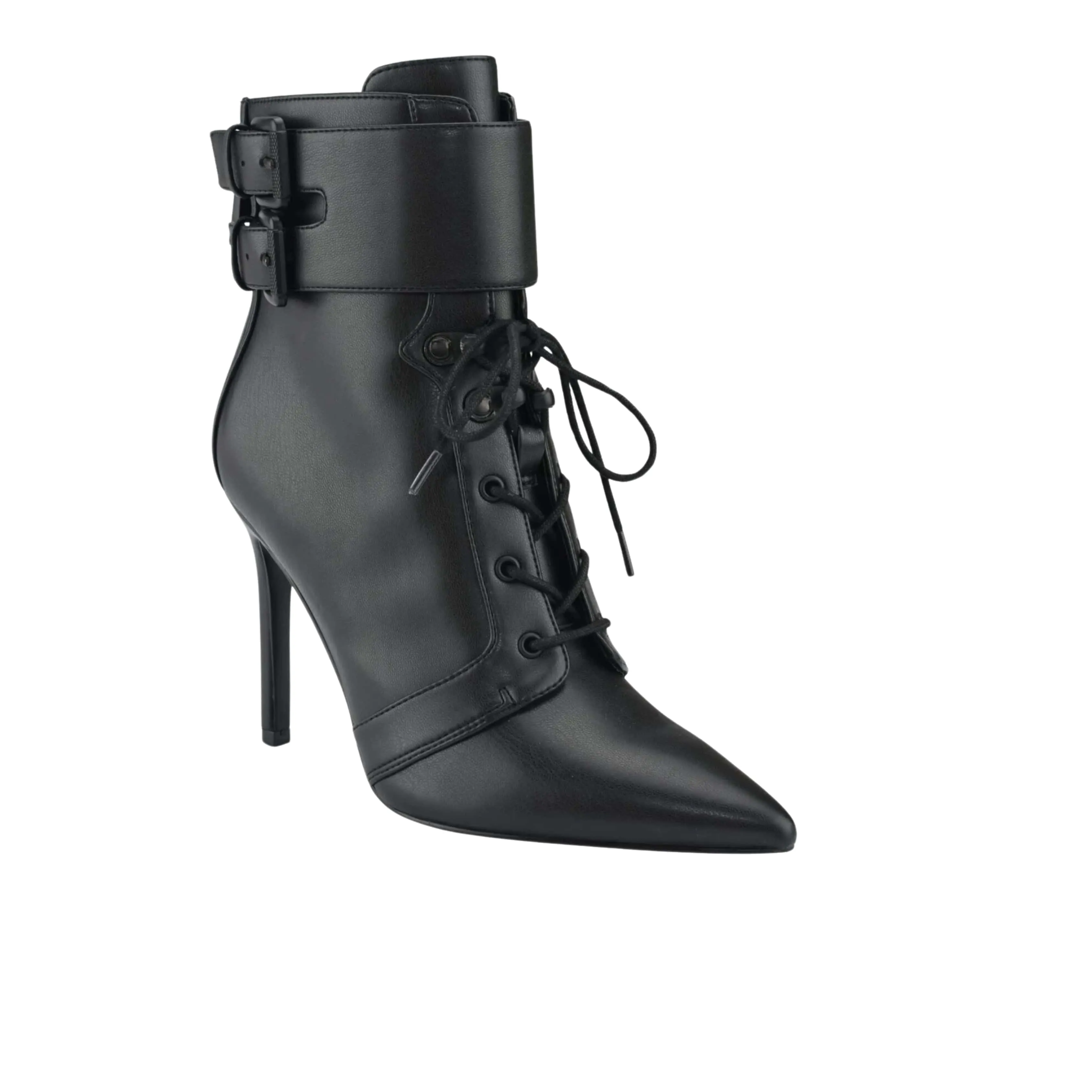 GUESS -  Bossi Faux Leather Pointed Toe Booties