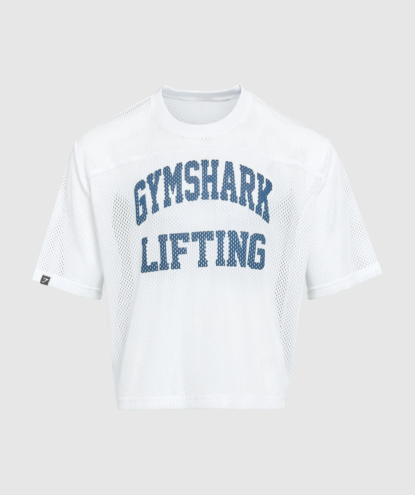 Gymshark Mesh Oversized T-Shirt - White