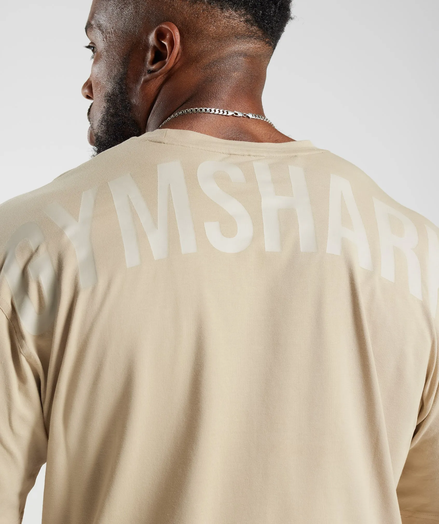 Gymshark Power T-Shirt - Desert Beige