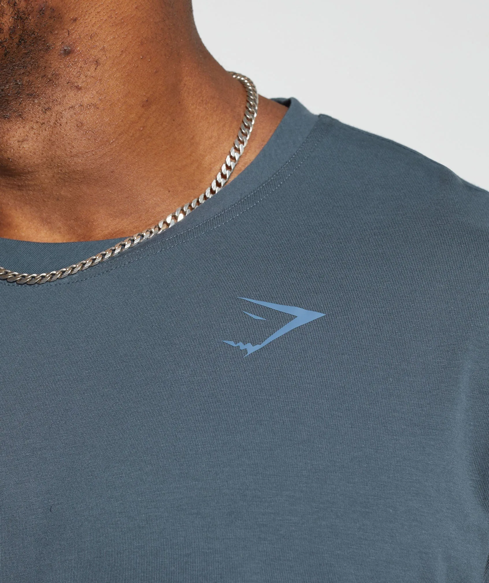 Gymshark Power T-Shirt - Titanium Blue