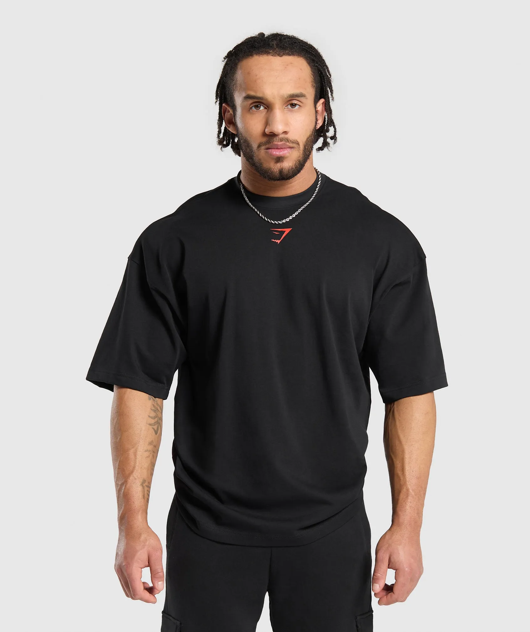 Gymshark Sets N Reps T-Shirt - Black