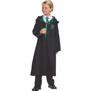 Harry Potter Deluxe Slytherin Robe Child | 1ct