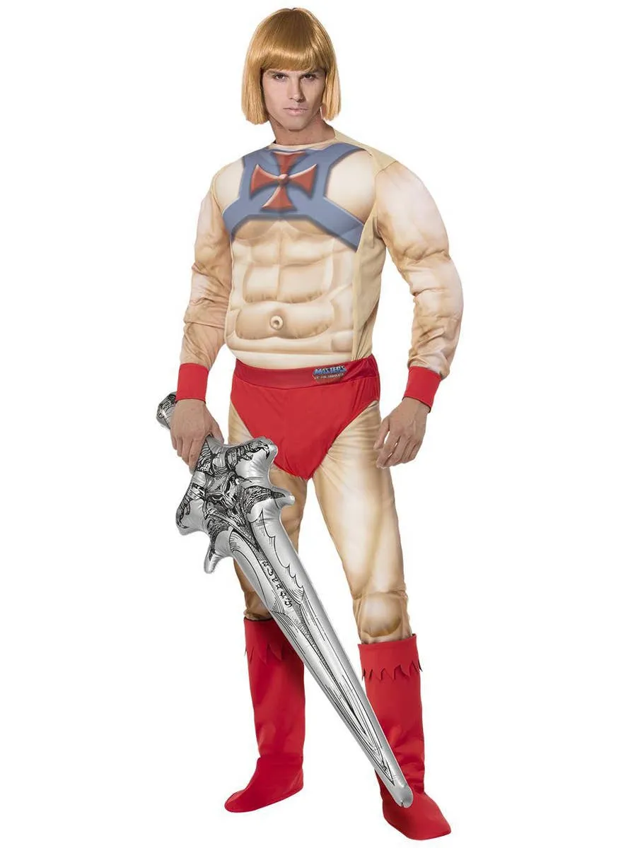 He-Man Muscle Chest Mens Dress Up Costume