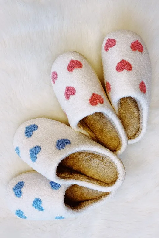 Heart Full Cozy Lounge Slippers