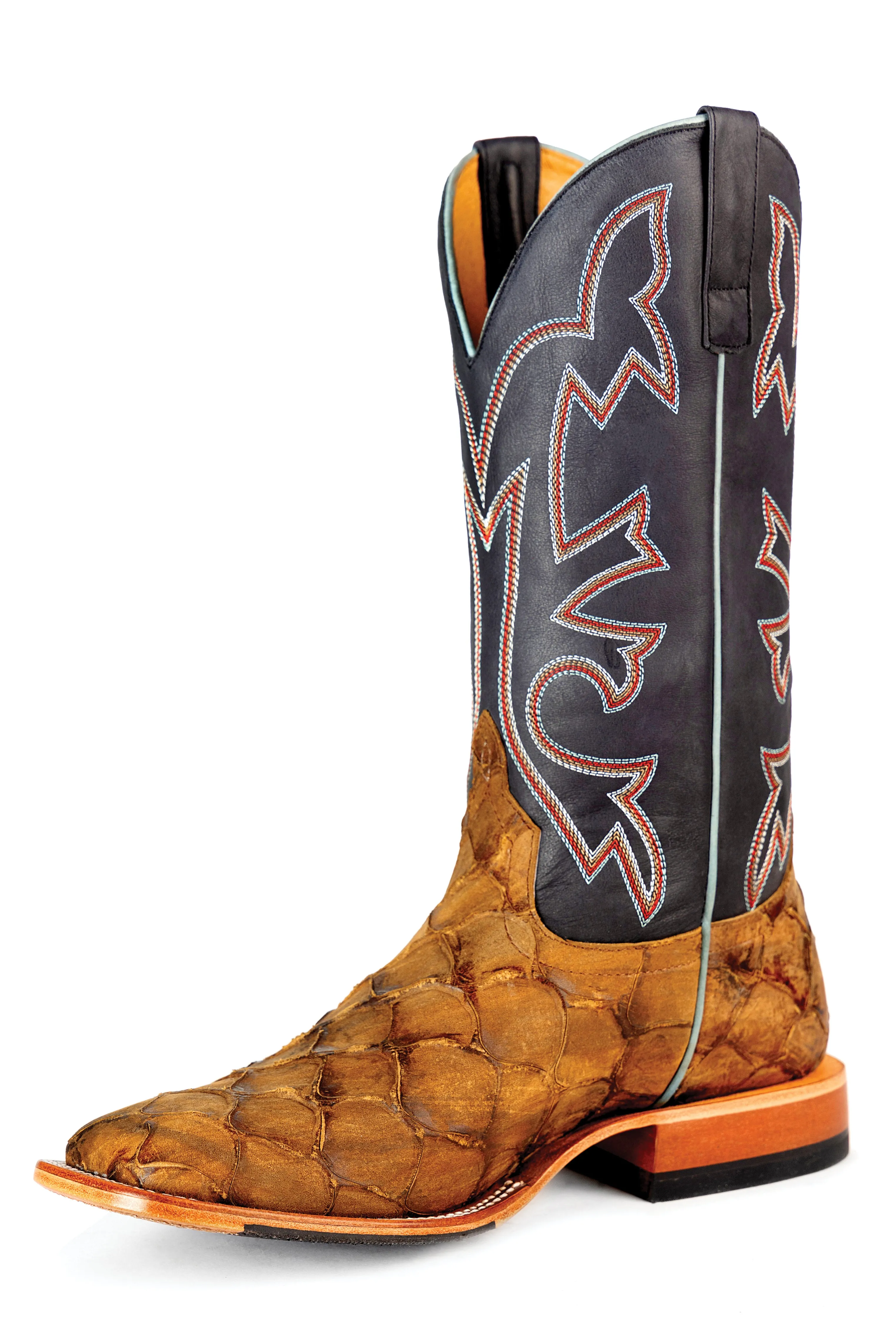 Horsepower Honey Fish Print Men's Boot