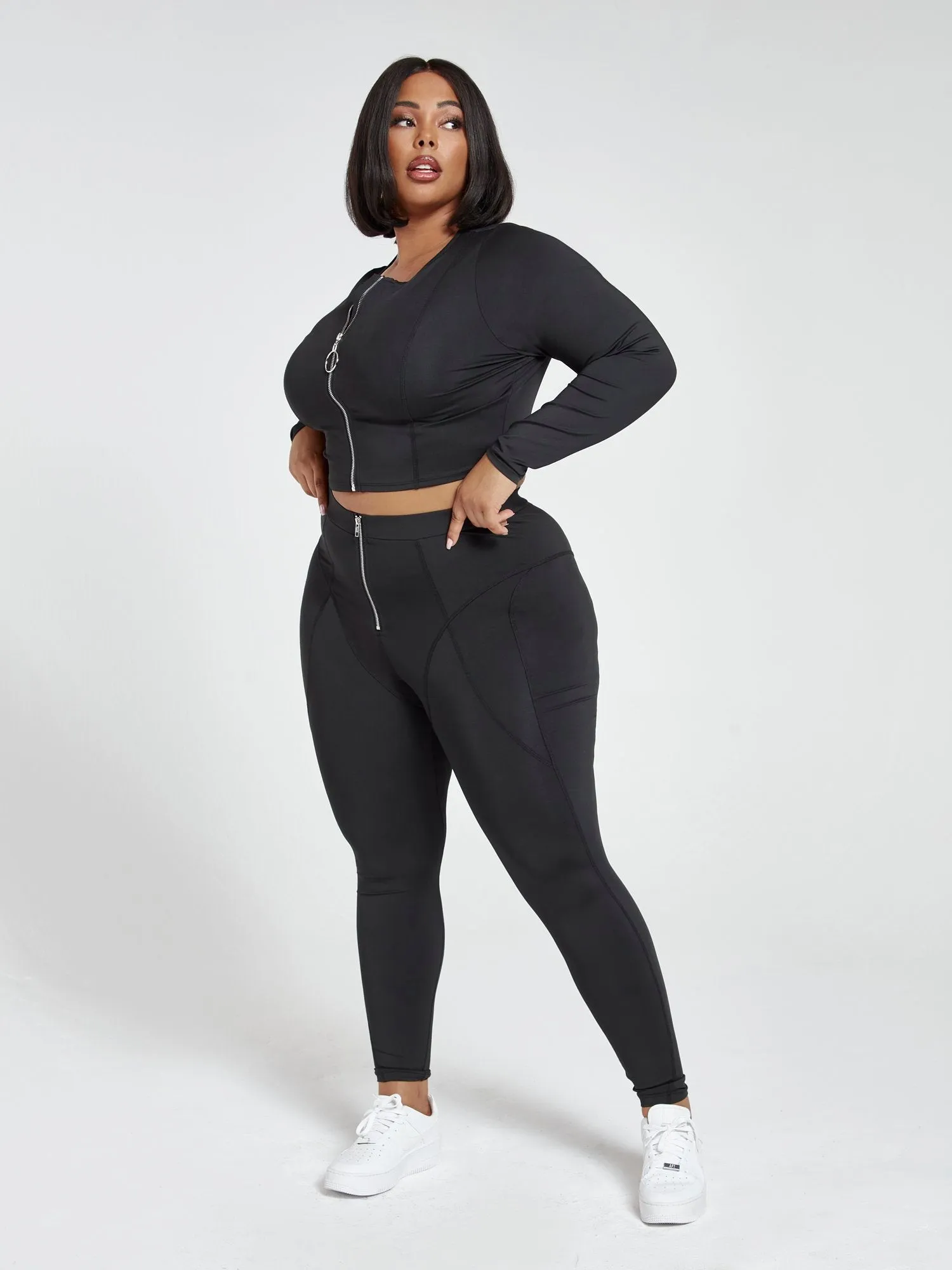 Janelle Active Zip Leggings