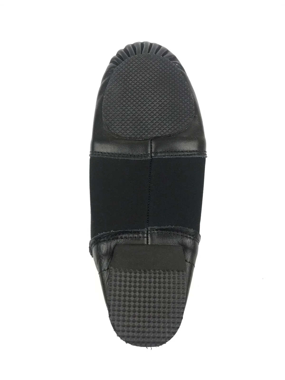 Jazz Shoes Slip On Leather and Neoprene Black