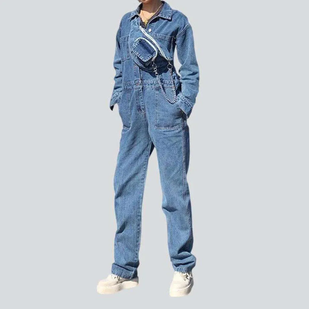 Jean jumpsuit for ladies