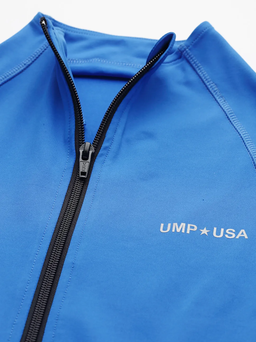 JUMP USA Women Algier Blue Solid Polyester Hiking Jacket