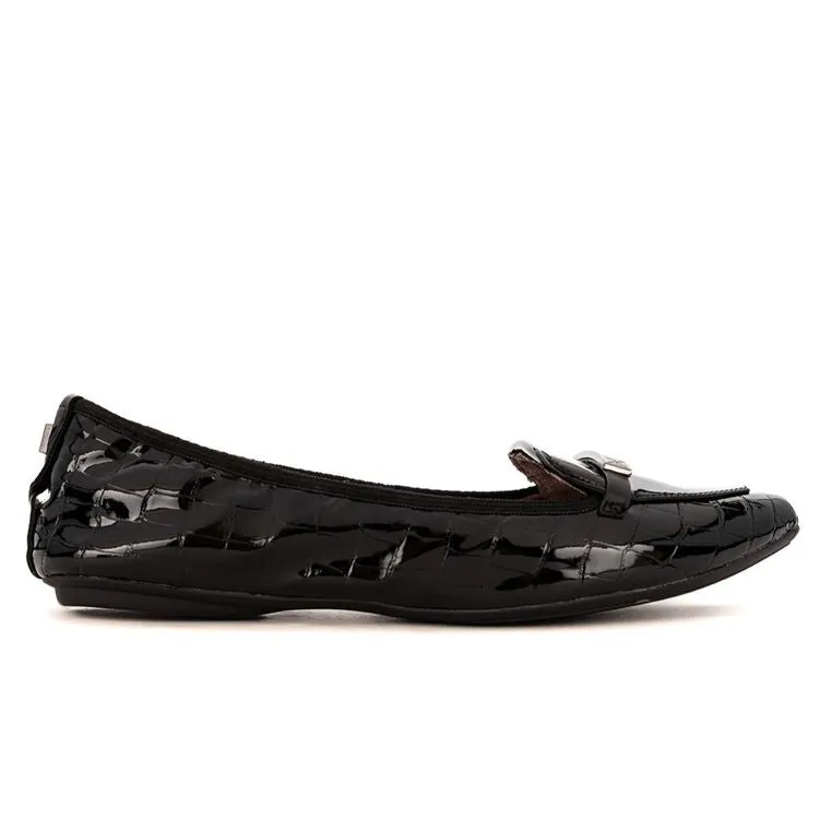 KATIA Ballet Flat Shoes - Black