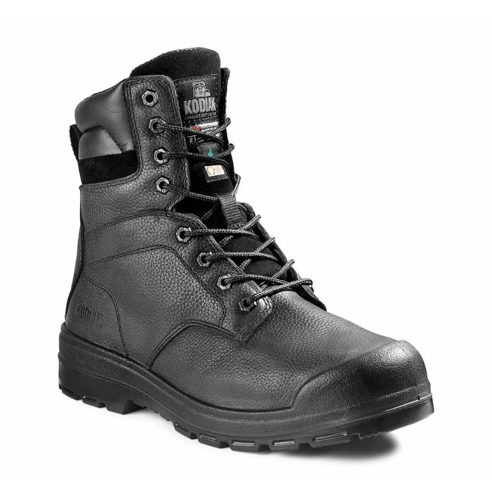 Kodiak Greb Men's 8" Steel Toe Work Boot KD0A4TH3BLK - Black