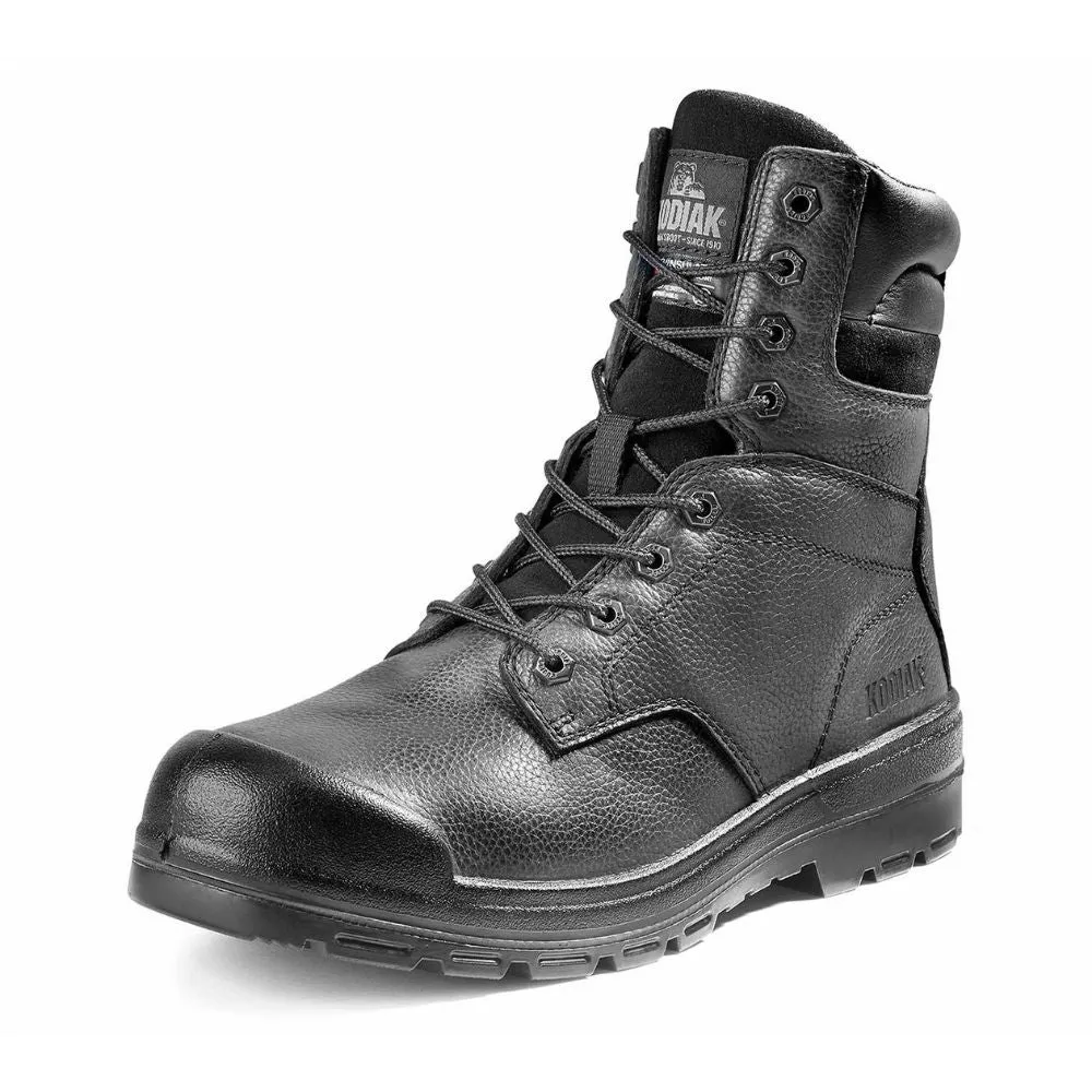 Kodiak Greb Men's 8" Steel Toe Work Boot KD0A4TH3BLK - Black