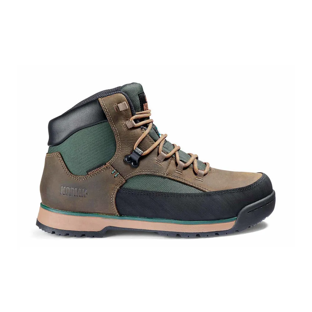 KODIAK ST GREB CLASSIC HIKE WATERPROOF WORK BOOT FOSSIL - MENS