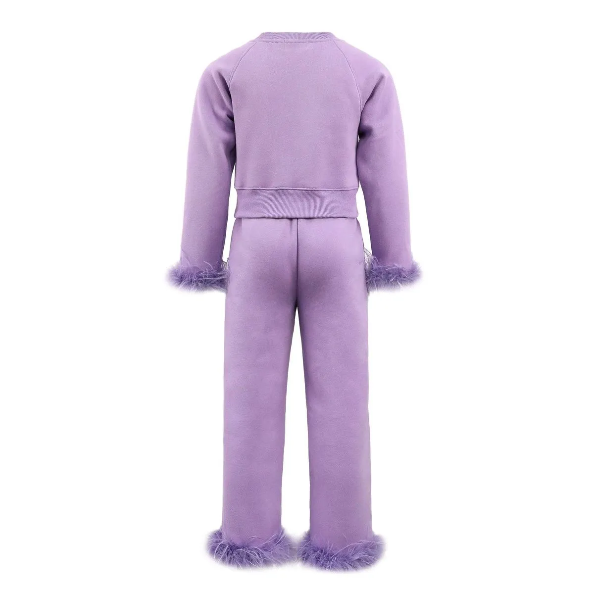 Lavender Feather Athletic Set