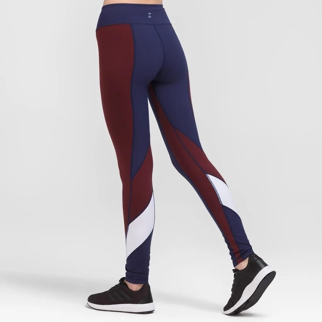 Lia Burgundy Leggings