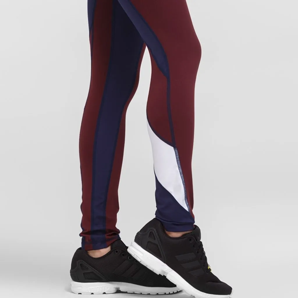 Lia Burgundy Leggings