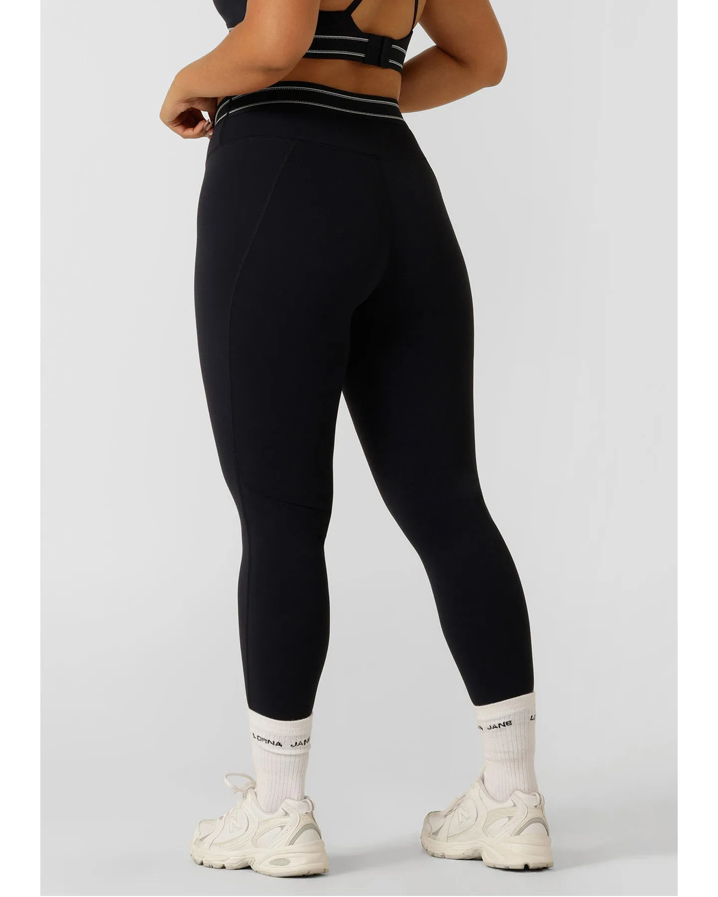 Lorna Jane Redefined Ankle Biter Leggings - Midnight Blue