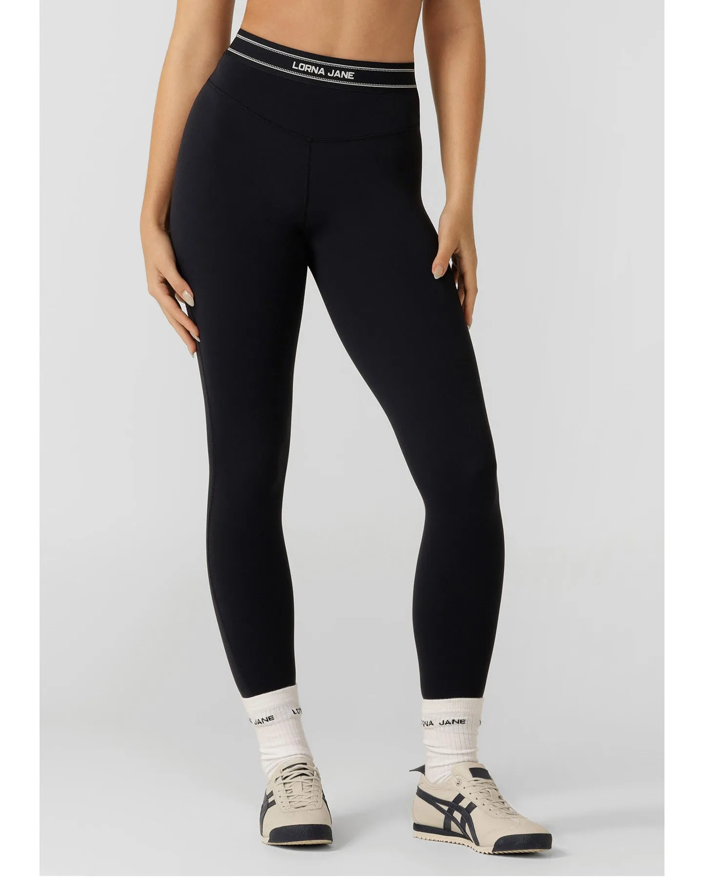 Lorna Jane Redefined Ankle Biter Leggings - Midnight Blue