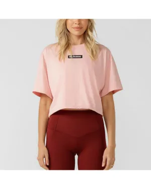 Lorna Jane Trailblazer Cropped Tee - Cotton Candy