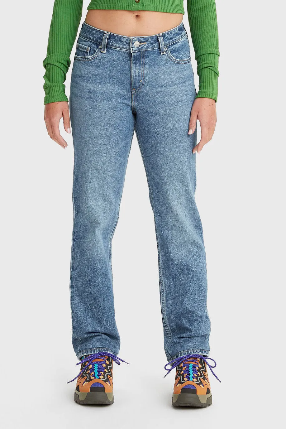 Low Pitch Straight Jeans - Napa Moon