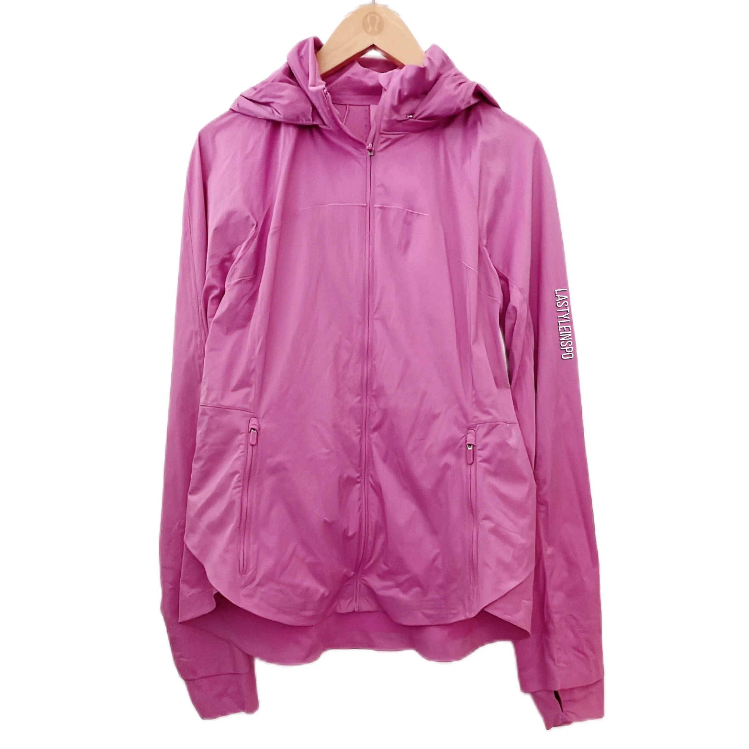 Lululemon Goal Smasher Jacket Magenta Glow Size 10