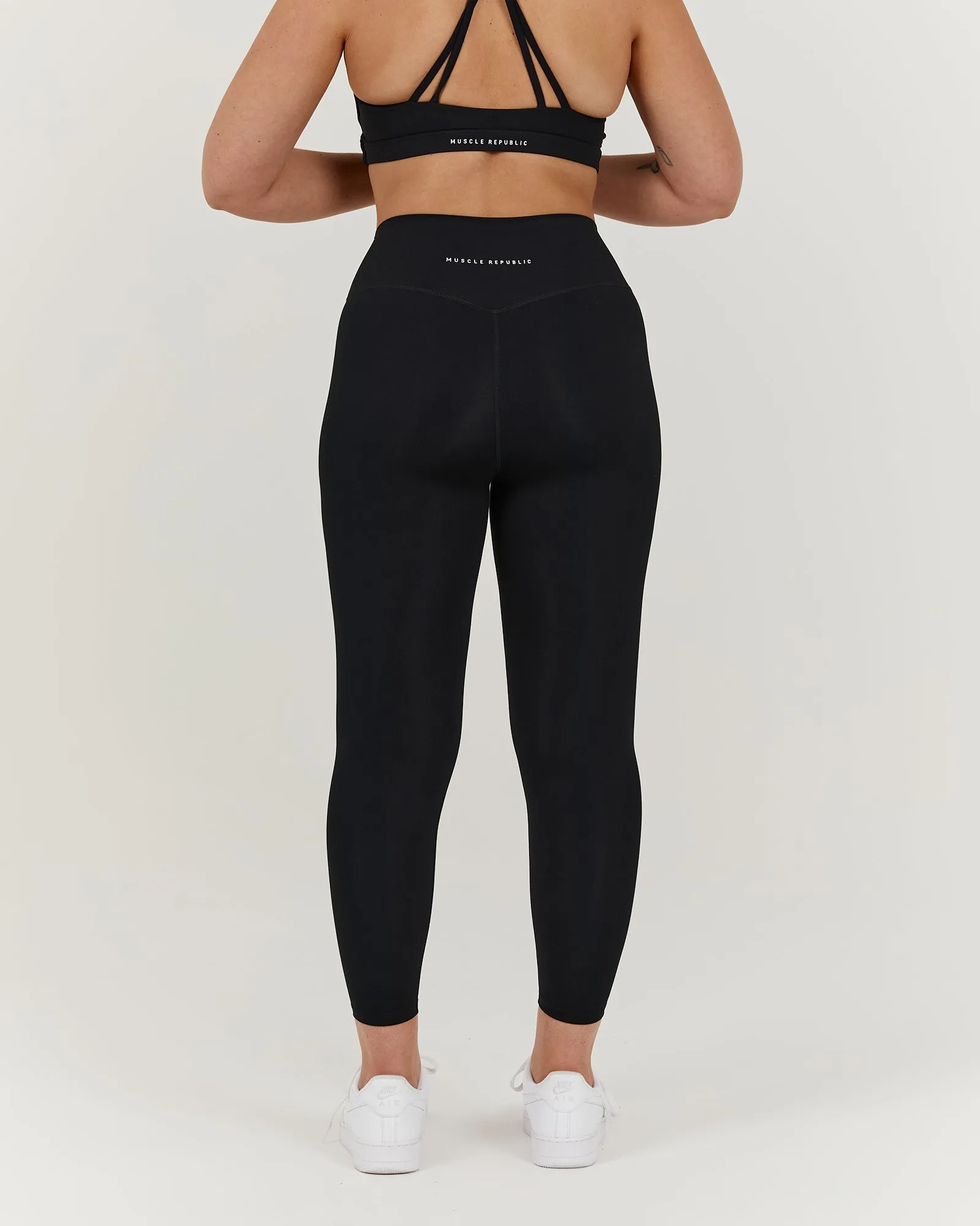 LUXE LEGGINGS 24" - BLACK