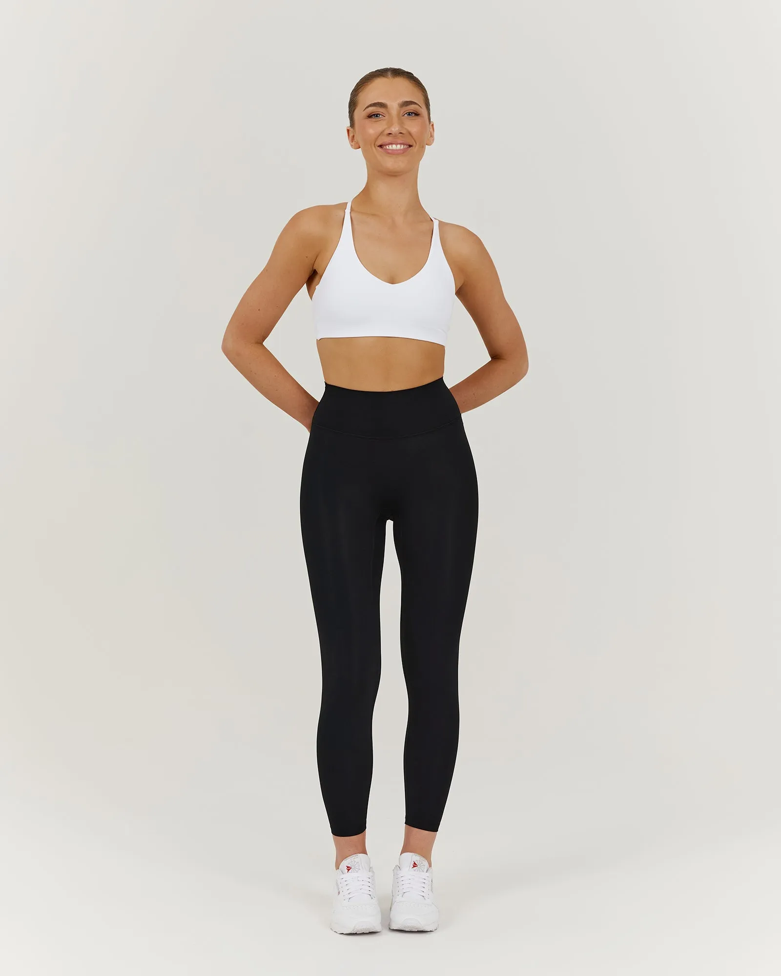 LUXE LEGGINGS 24" - BLACK