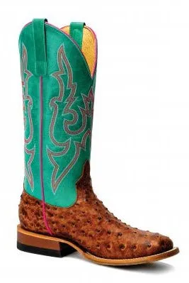 Macie Bean Ladies Cool Hand Lucy Ostrich Print Boot | M9163