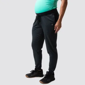 Maternity Rest Day Athleisure Jogger (Black)