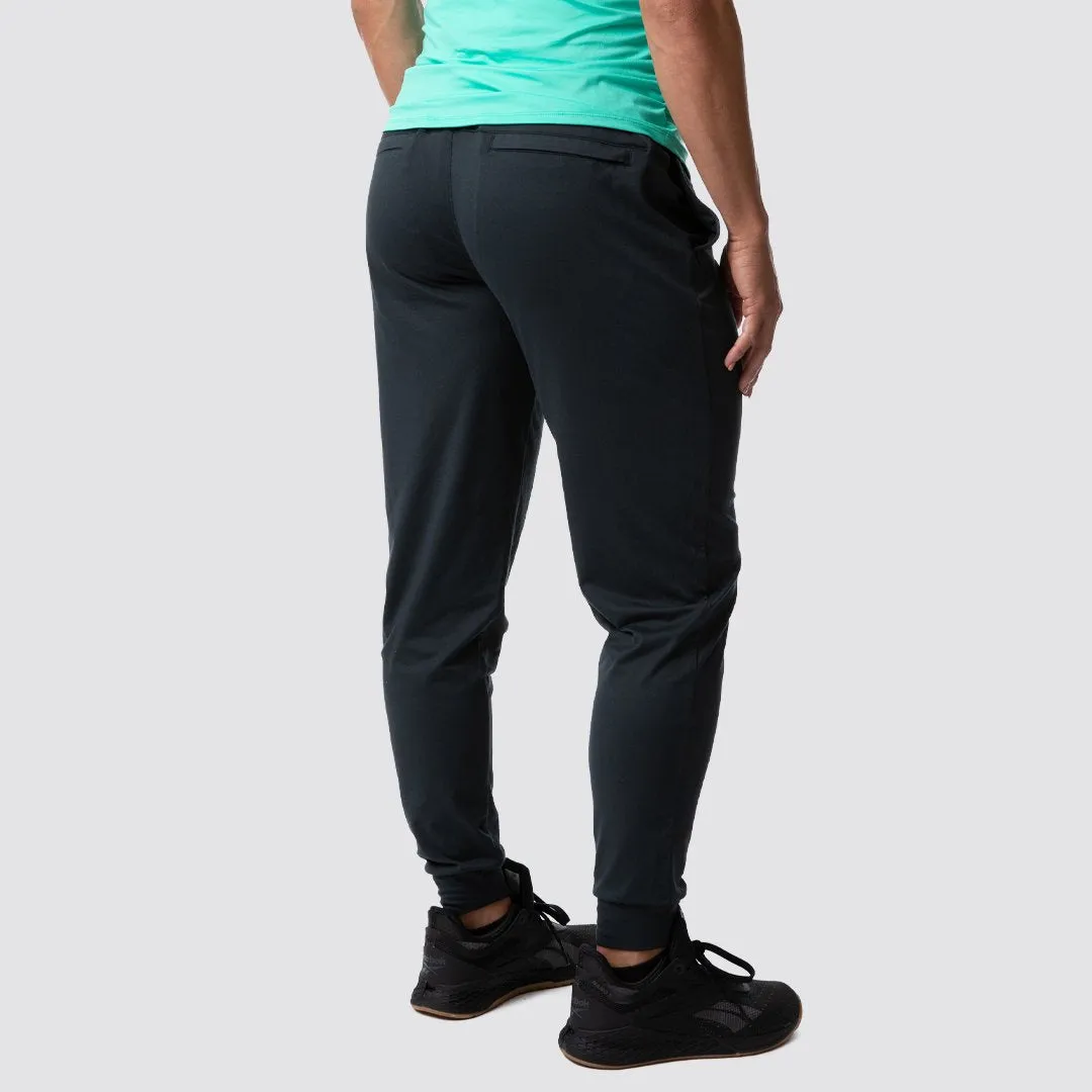 Maternity Rest Day Athleisure Jogger (Black)