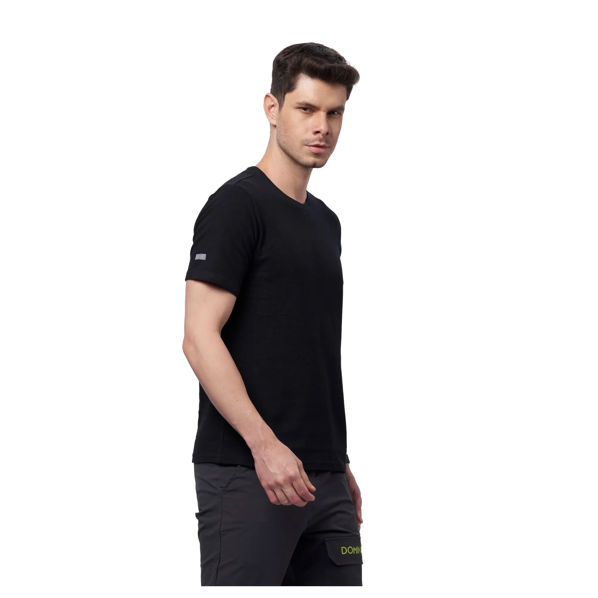 Men Breathable Training Outdoor T-shirt (Black)