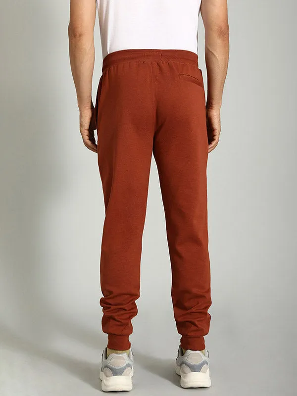 Men Color Block Cotton Blend Jogger