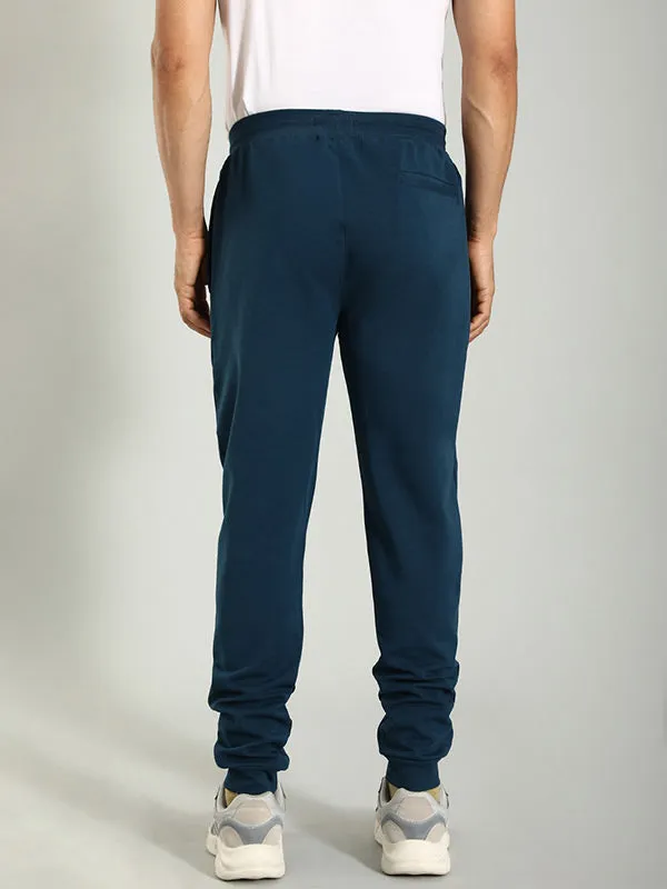 Men Color Block Cotton Blend Jogger