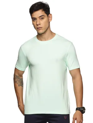 Men Cotton feel Super Stretchy Slim fit Polyester T Shirt